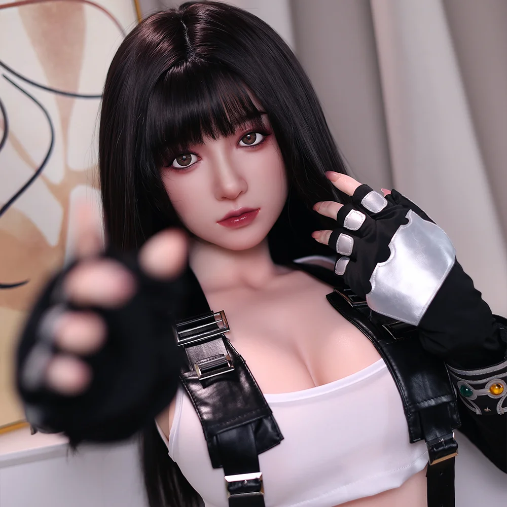 54LB~81.6LB Final Fantasy Tifa Sex Doll Real Sex Doll (Tifa)  4.6ft/140cm~5.5ft/168cm - futadoll