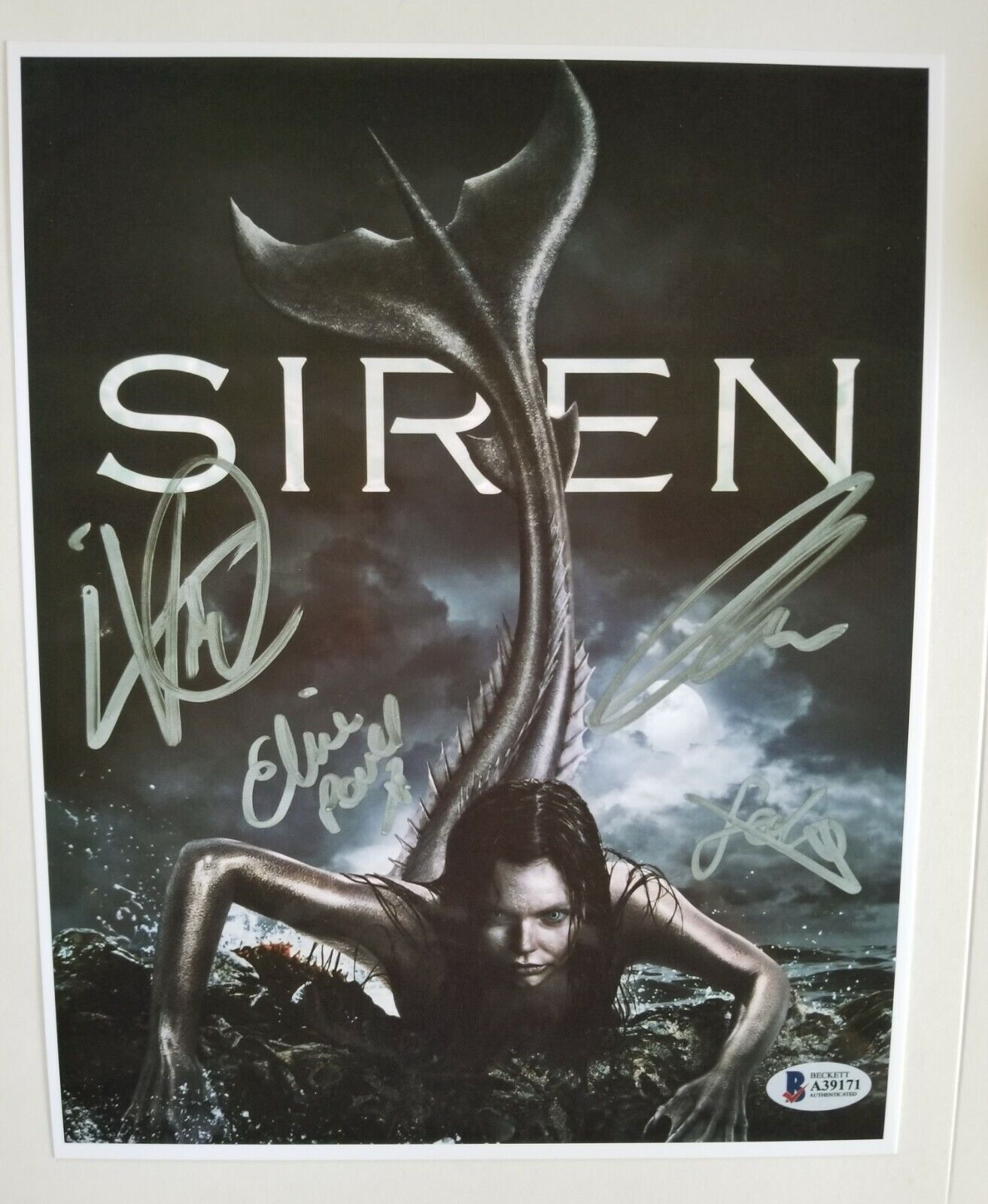 Siren Cast Signed 8x10 Photo Poster painting RP -  Shipping!! CW