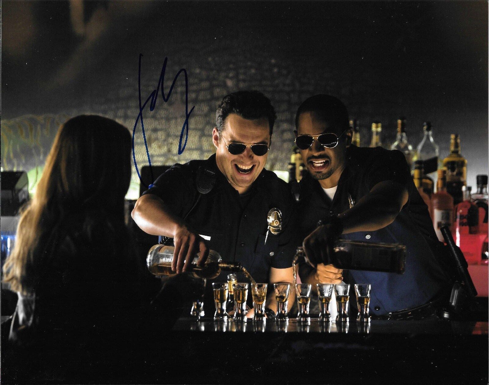 GFA Let's Be Cops * JAKE JOHNSON * Signed 8x10 Photo Poster painting J2 PROOF COA