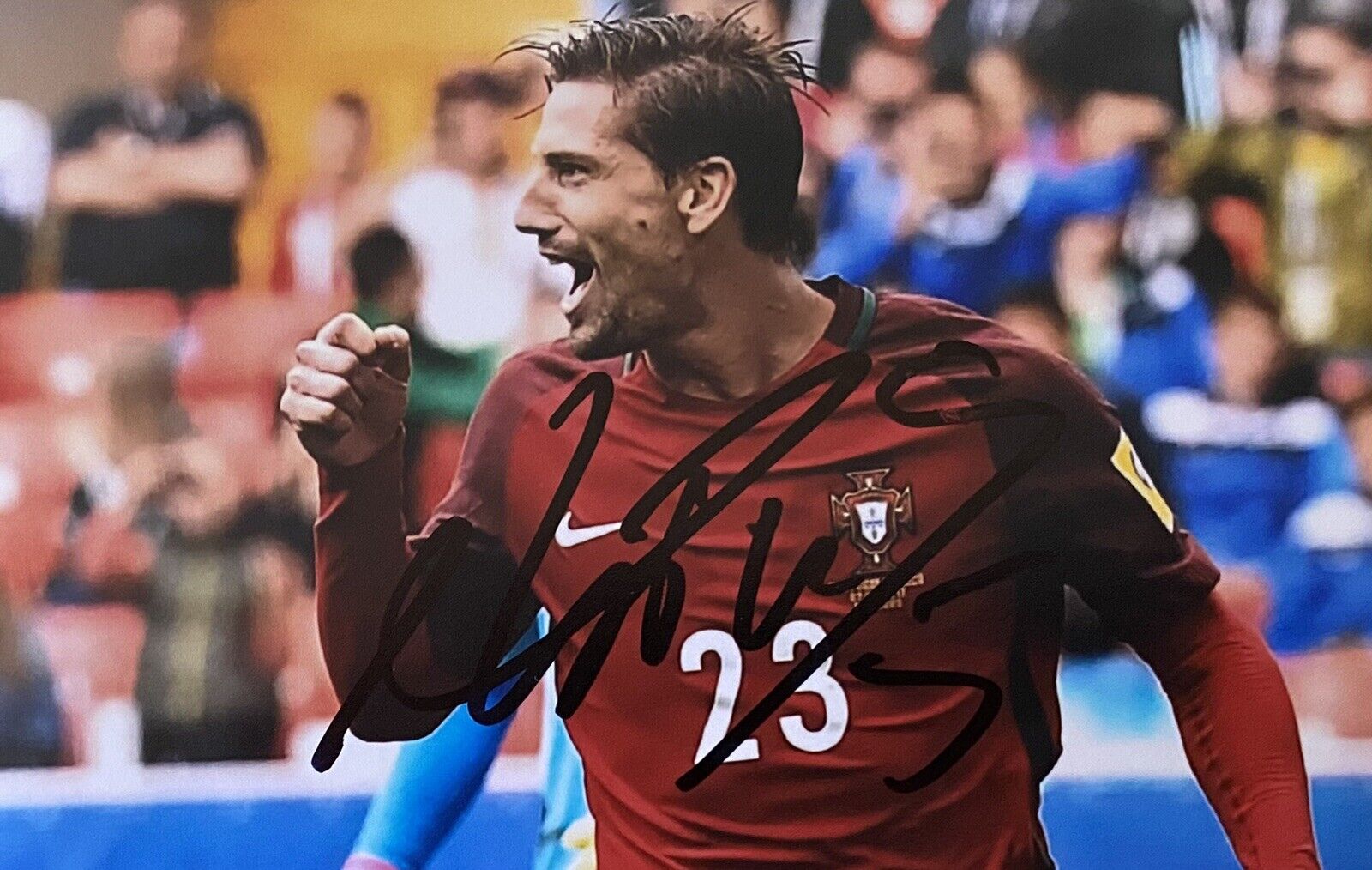 Adrien Silva Hand Signed Portugal 6X4 Photo Poster painting 2