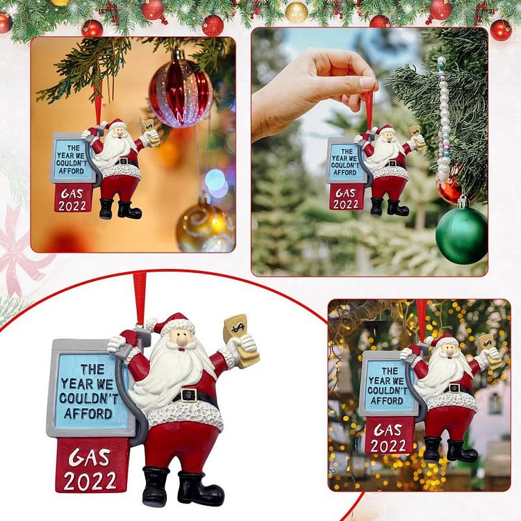 2022 Christmas Ornament "The Year We Couldn't Afford Gas"