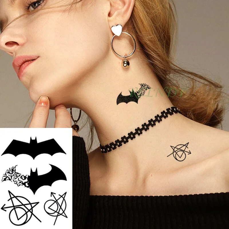 Waterproof Temporary Tattoo sticker anime The seven generation of Shadows fake tatto stickers flash tatoo for men women kids