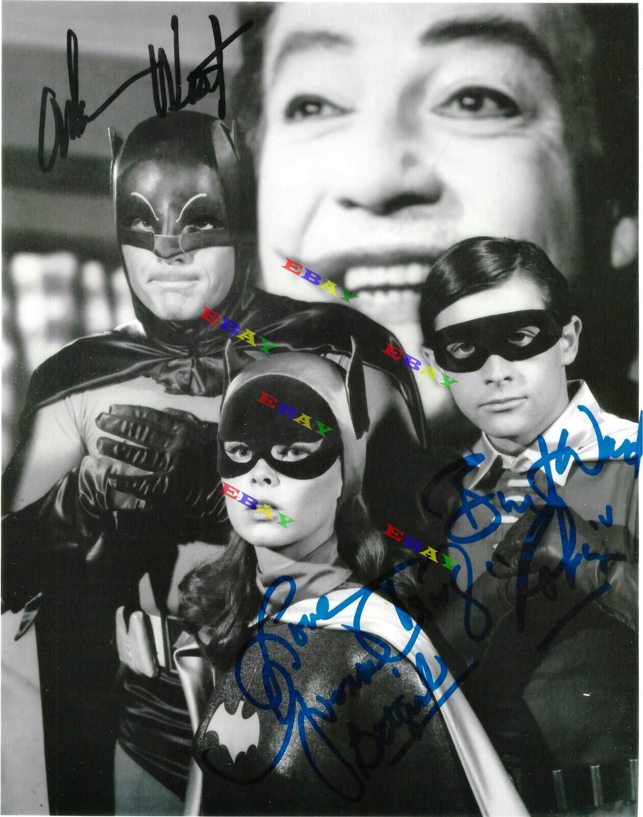 Batman West Craig Ward Cast Autographed Signed 8x10 Photo Poster painting Rep