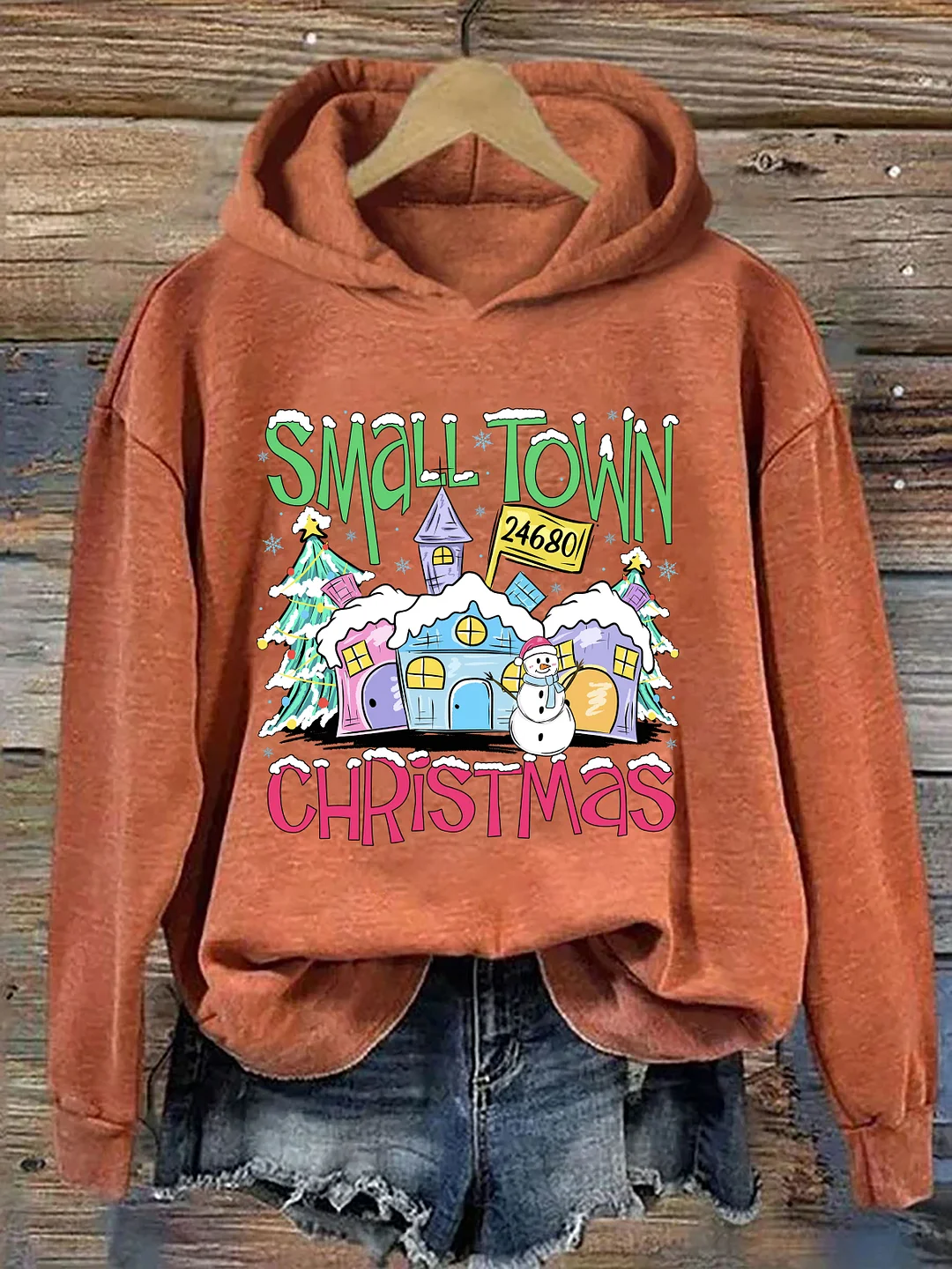 Small Town Christmas Hoodie