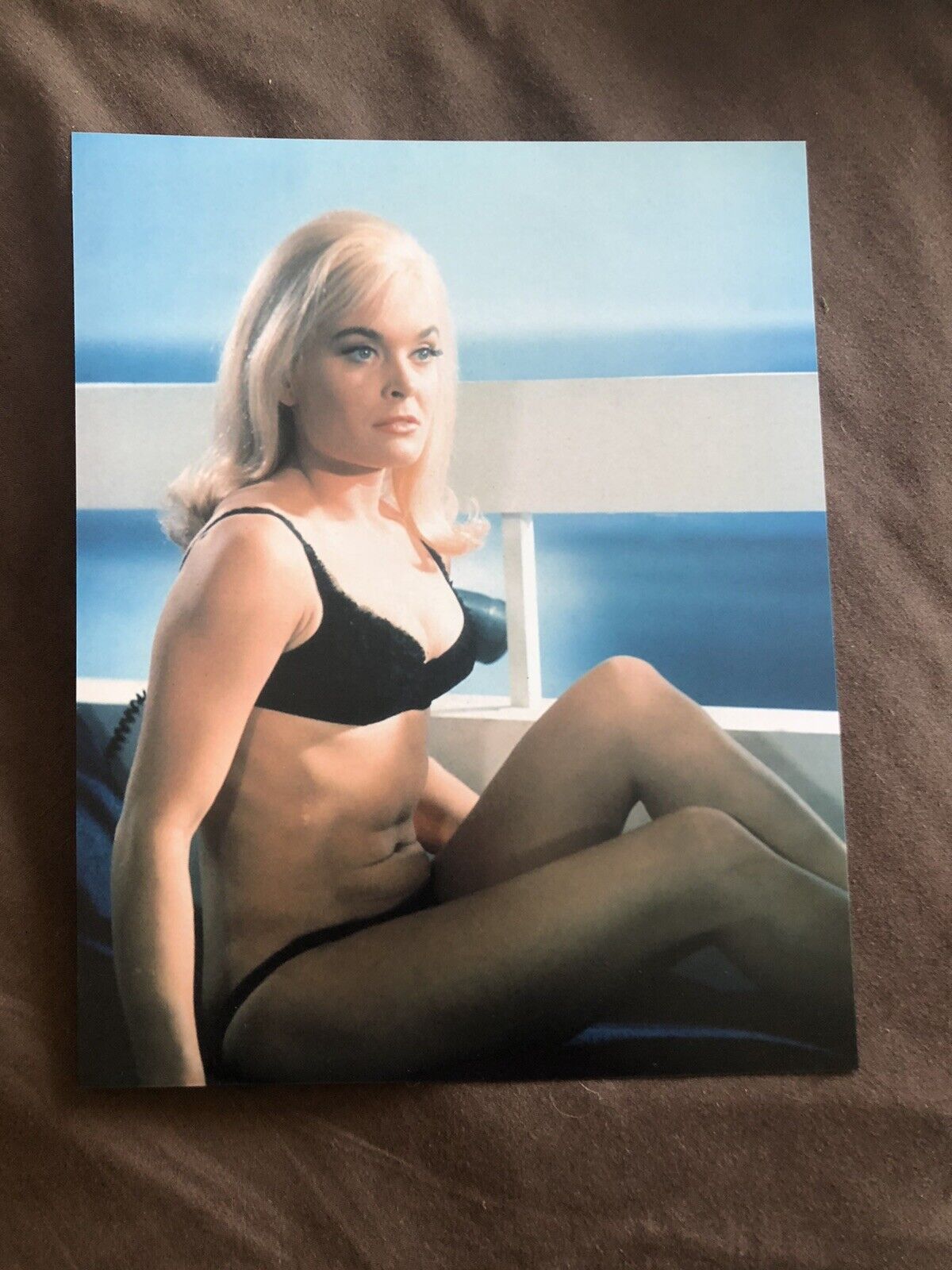 SHIRLEY EATON (JAMES BOND) UNSIGNED Photo Poster painting- 10x8”