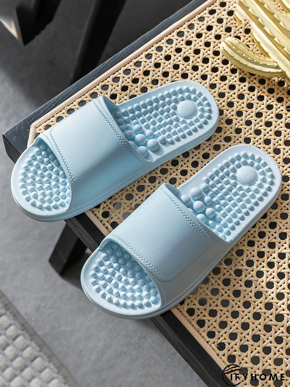 Massage Function Waterproof Bathroom Slippers | IFYHOME