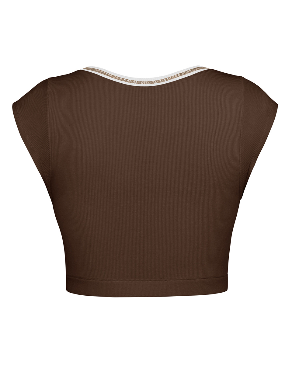 Girl Summer Slim Ultra Short Sexy Babes Top Knitted Thread Spring Autumn Bottom T-Shirt