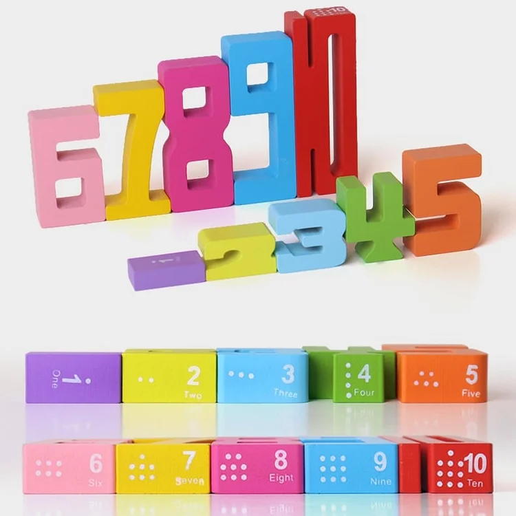 🔥HOT SALE 49% OFF🔥Wooden Number Building Block