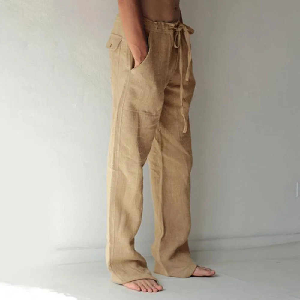 Loose Cotton Trousers-inspireuse