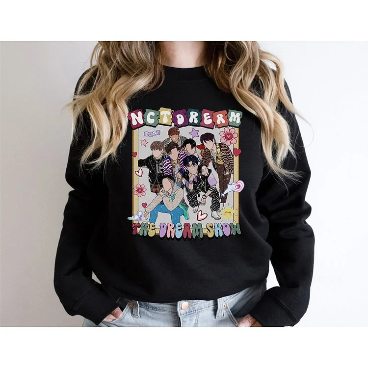 NCT DREAM 2023 World Tour THE DREAM SHOW2 : In A DREAM Cartoon Sweatshirt