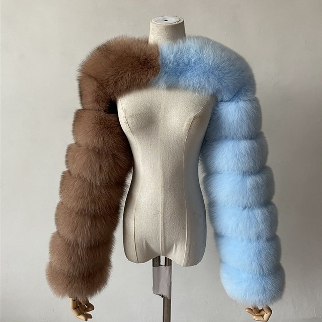 Fashionable Autumn And Winter Women's Cape Fur Coat