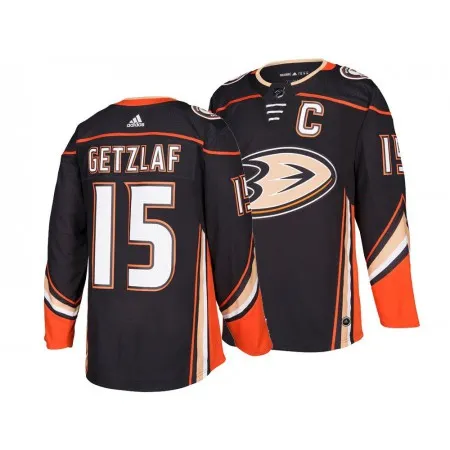 Men's  Anaheim Ducks #15 Ryan Getzlaf Black Stitched NHL Jersey I717