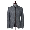 Men's Stand Collar Casual Blazer