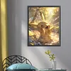 Pikachu Playing In Water-11CT Stamped Cross Stitch 35*45cm/13.78*17.72in