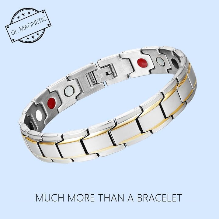(Free Only Today) Dr. Magnetic DRM01 Bracelet - Stainless Steel - Men