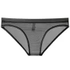 Men's low-rise transparent ultra-thin briefs