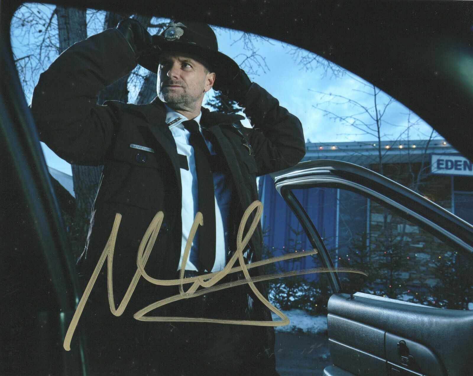 Shea Whigham actor REAL hand SIGNED Photo Poster painting #2 COA Boardwalk Empire Fast Furious