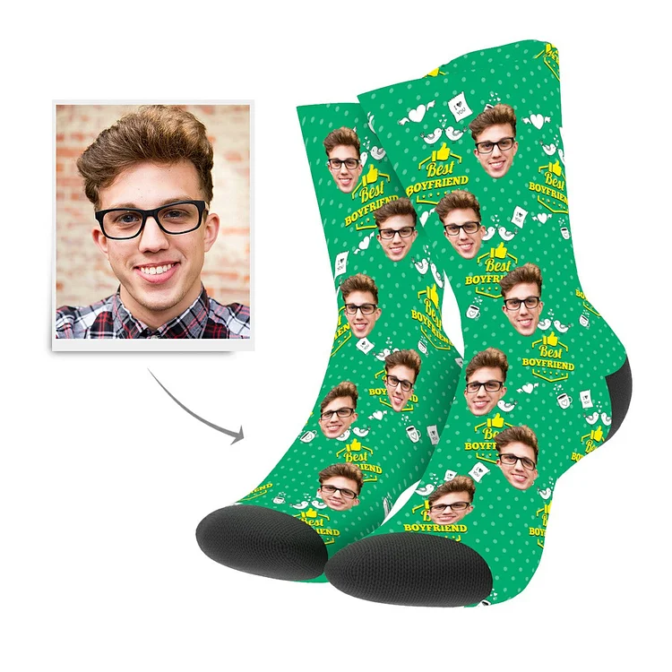 Custom Best Boyfriend Socks