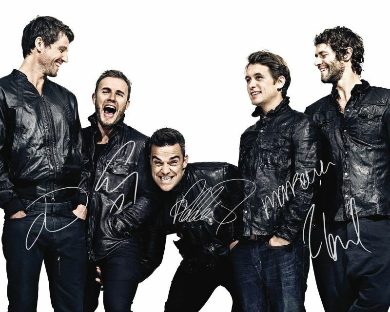 Take That Autograph Signed Photo Poster painting Print 2