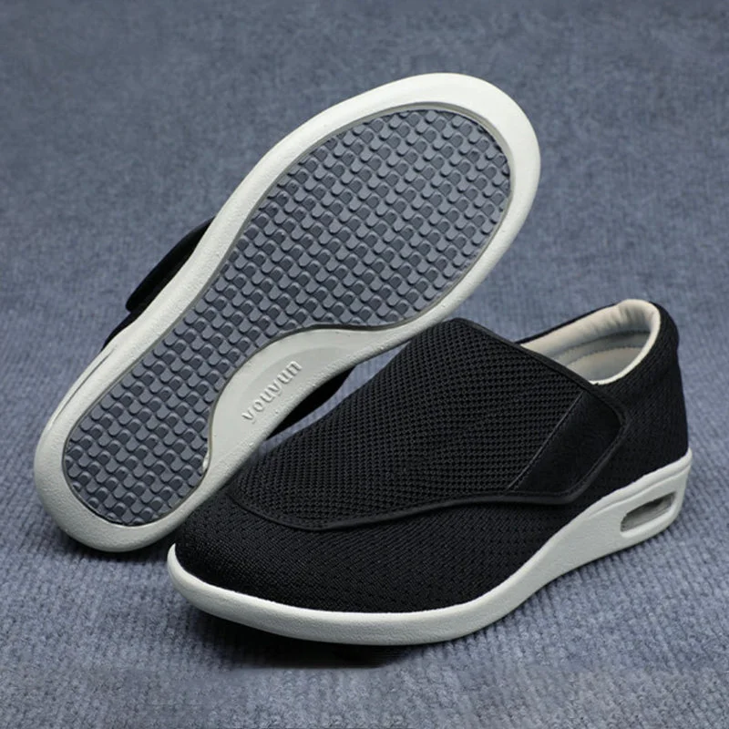 Unisex Plus Size Wide Diabetic Shoes For Elder Swollen Feet Function Shoes