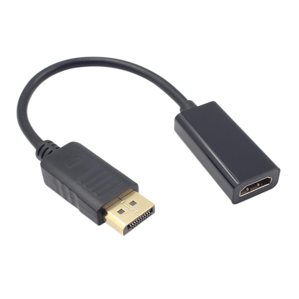 

1080P DP Display Port Male to HDMI-compatible Female Converter Adapter Cable Cord Wire, 501 Original