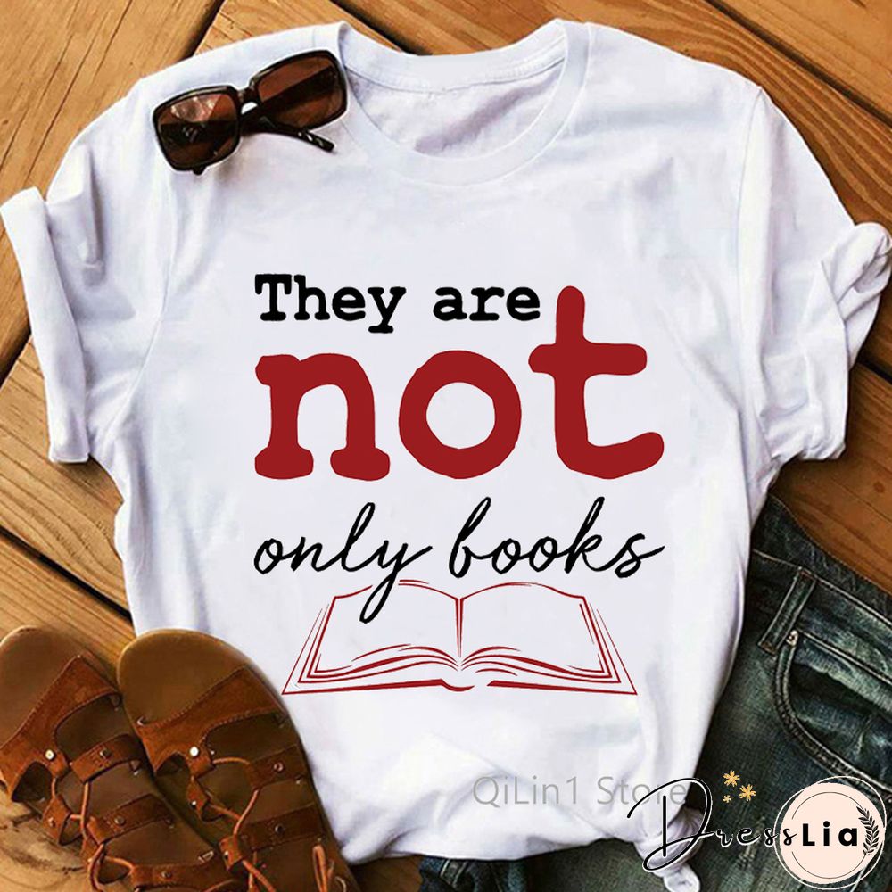 My Weekend Is Booked Women's Graphic T Shirts Summer Top Female T-Shirt Girls Student Book Lover Birthday Gift White Tshirt Tees