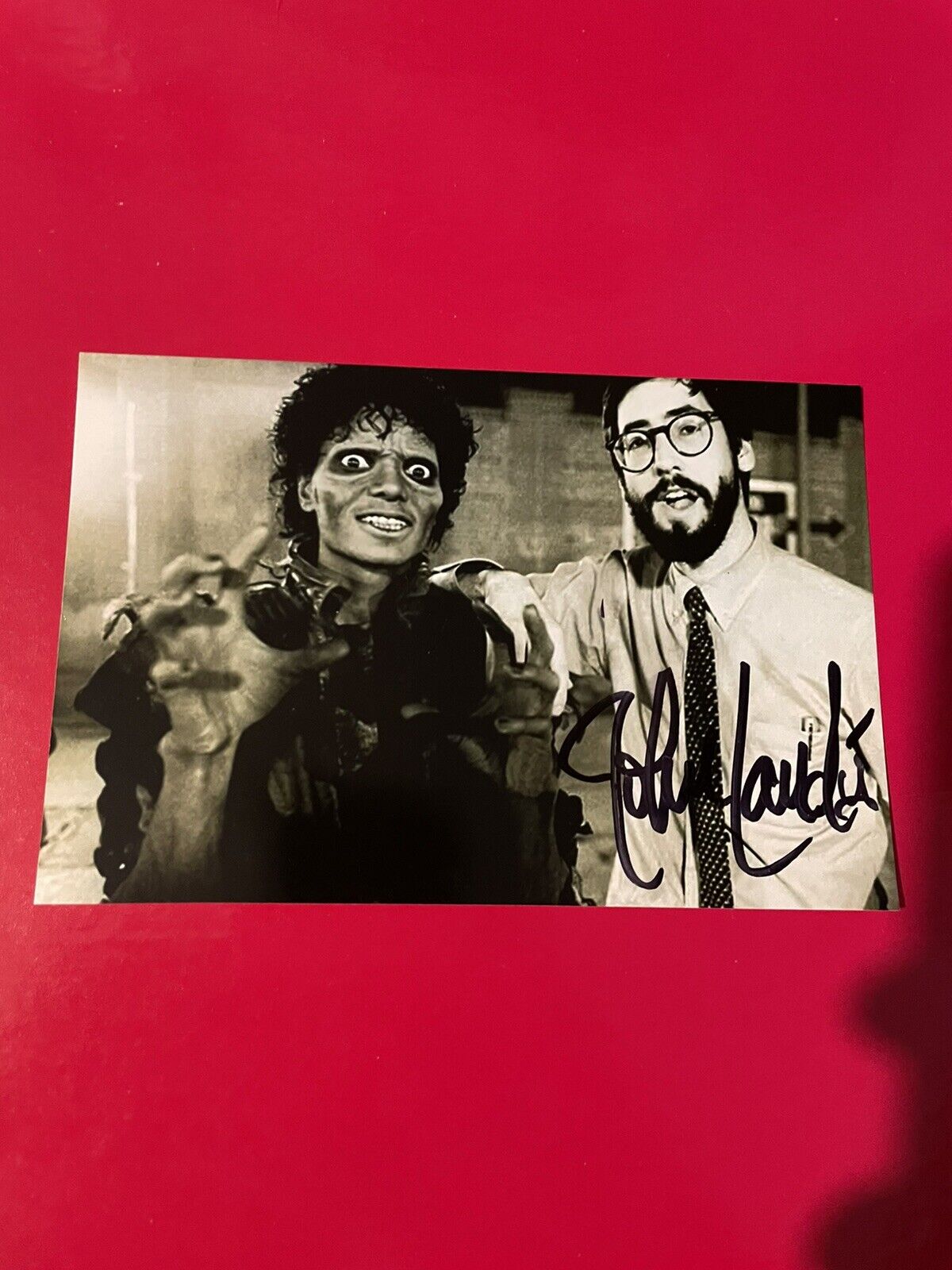 John Landis Hand Signed 6x4 Photo Poster painting Autograph Michael Jackson Thriller Director