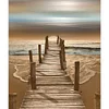 Beach-11CT Stamped Cross Stitch Kit(36x46cm)