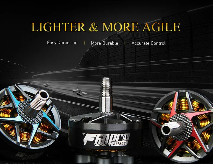 TMOTOR F60PROIV V2 2207.5 Brushless Racing Motor for FPV Drones
