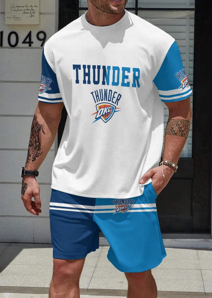 Oklahoma City Thunder Limited Edition Top And Shorts Two-Piece Suits