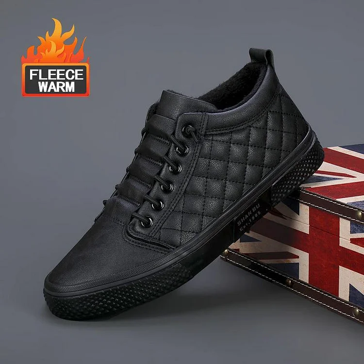 Winter warm men's casual shoes