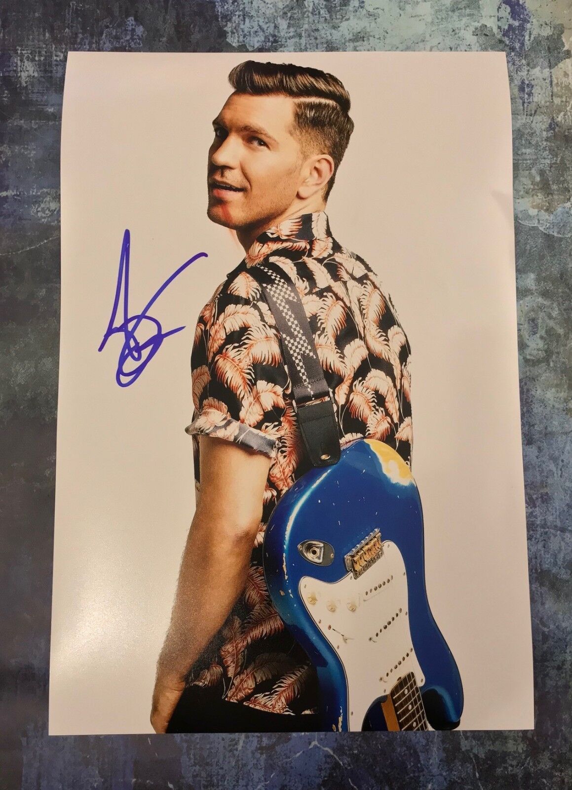 GFA Honey, I'm Good Star * ANDY GRAMMER * Signed Autographed 12x18 Photo Poster painting COA