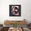 Diamond Painting -DIY Round Drill Letter E(40x40cm)