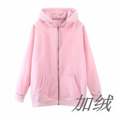 PUWD Oversize Women Thick Warm Hooded Jackets 2020 Winter Fashion Ladies Soft Cotton Long Coats Vintage Girls Chic Minimalism