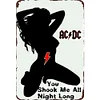 ACDC - Metal Tin Signs(8*12Inch/12*16Inch)