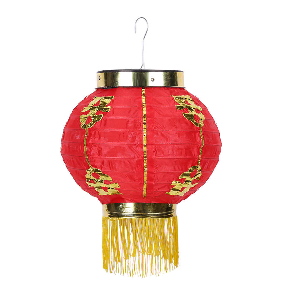 

8 inch Chinese Cloth Lanterns Pub Restaurant Waterproof Lantern with Tassel, 20cm-2pcs, 501 Original