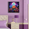Diamond Painting-DIY Full Round Drill Pumpkin Patch(40x40cm)