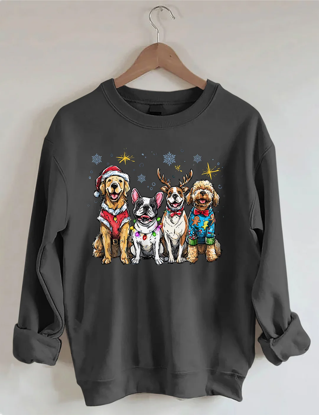 Christmas Dogs Sweatshirt