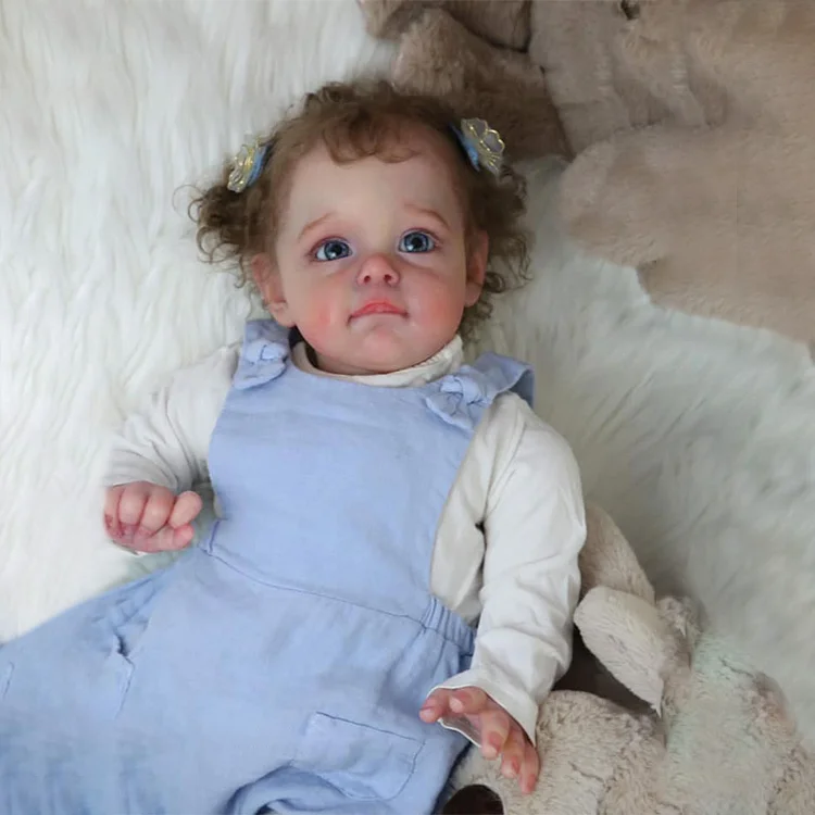  17"&22" Real Weighted Reborn Baby Toddler Girl Doll Sukin, Kids Gift Idea - Reborndollsshop®-Reborndollsshop®