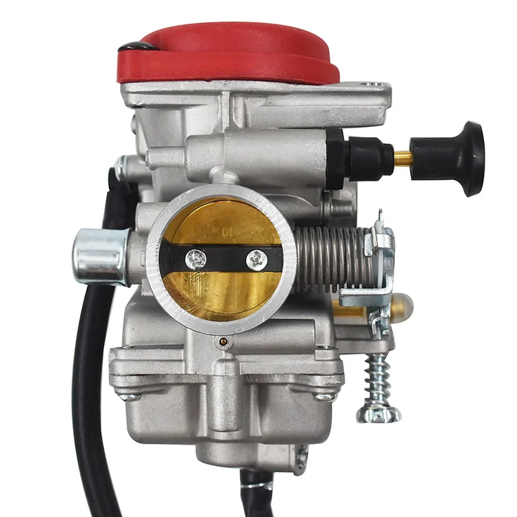 Silscvtt Carb Carburetor 30mm 250cc Replacement for Roketa Jetmoto Hunter Tank Scout Baja WD250-U Wilderness Trail C02344 250cc ATVs