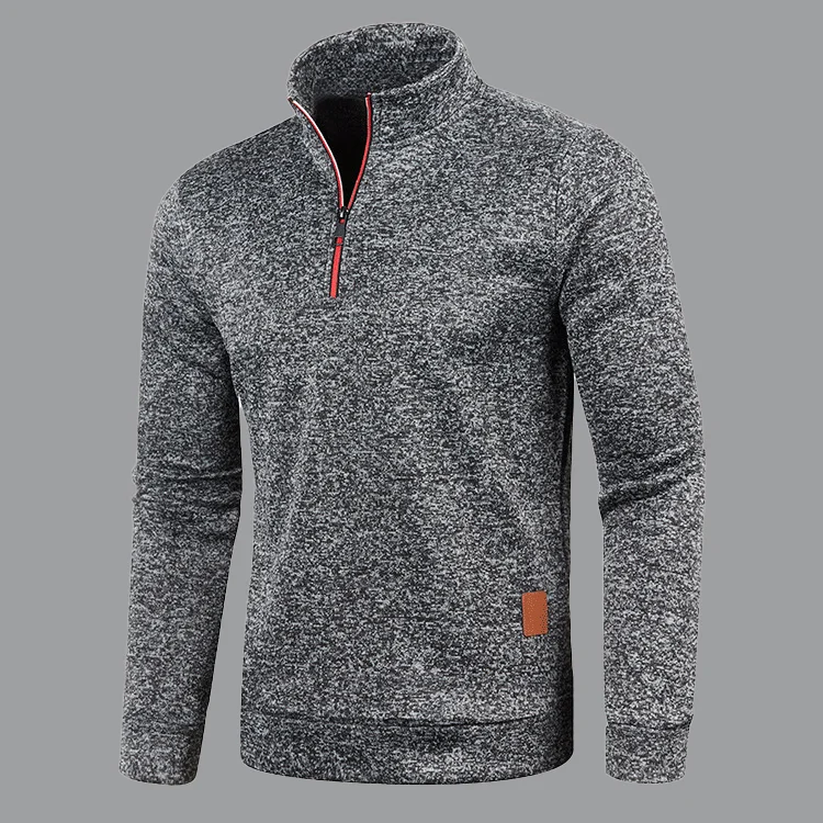 Men's Casual Zipper Sweater