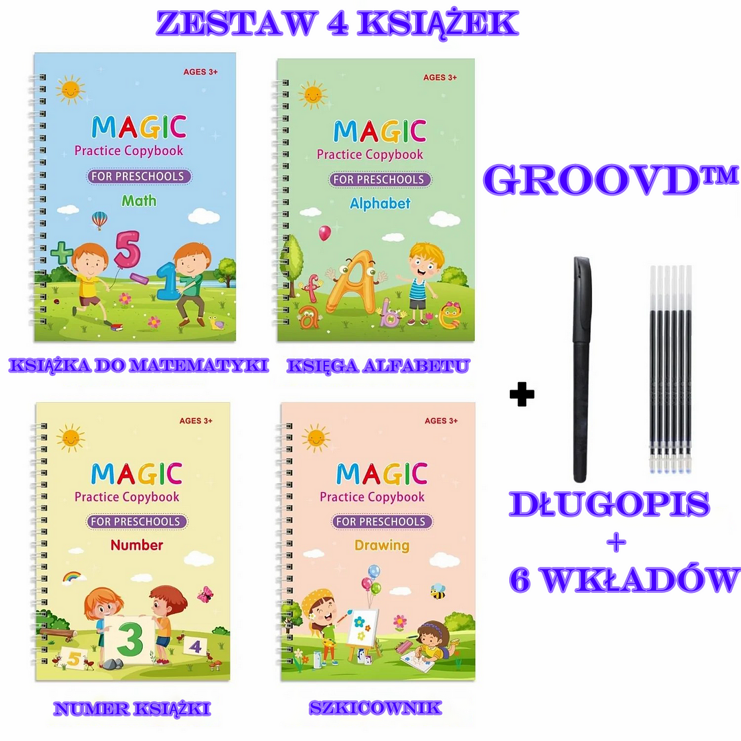 Magiczne zeszyty dla dzieci