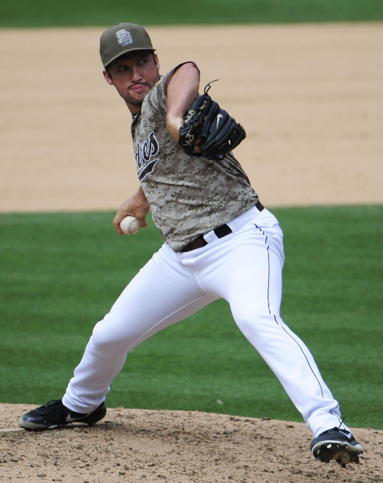 Huston Street 16x20 Photo Poster painting Picture Poster San Diego Padres Camouflage Jersey #16