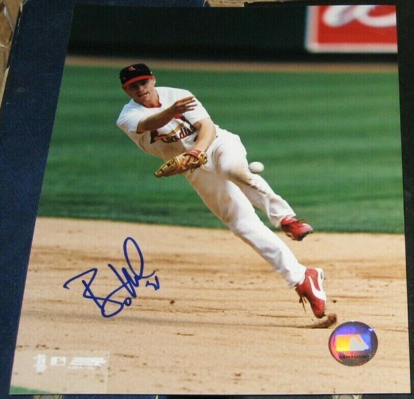 Bo Hart St Louis Cardinals SIGNED AUTOGRAPHED Photo Poster painting File 8x10 COA Baseball