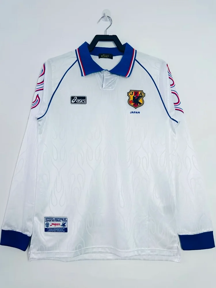 1998 Japan Away Long Sleeve Retro Jersey