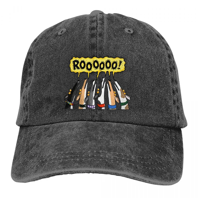 Roooooo Baseball Caps Peaked Cap Geryhound Greyhounds Dog Sun Shade Hats for Men Women