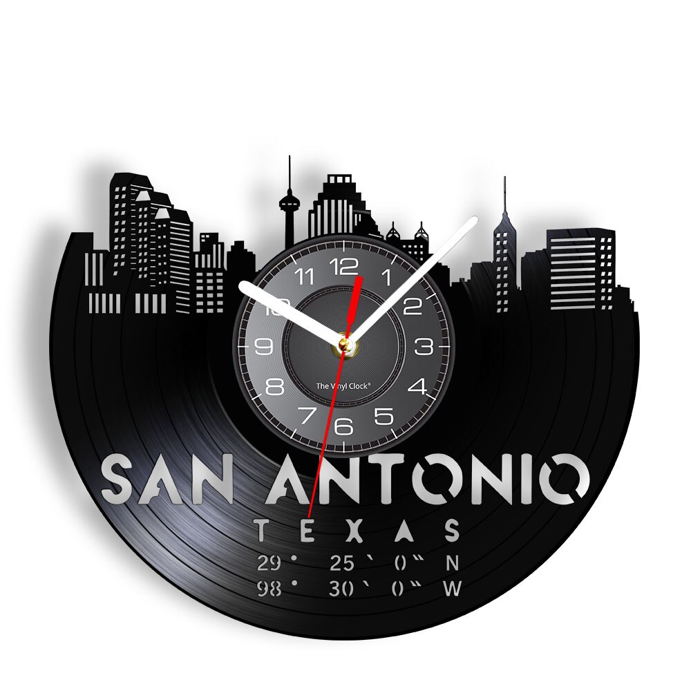 

San Francisco Skyline Wall - Vinyl Record Wall Clock - Without LED, 501 Original