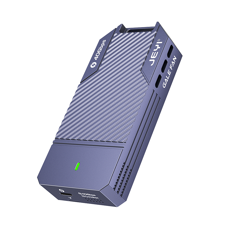 JEYI 80Gbps Thunderbolt 5 M.2 NVMe SSD Enclosure Transfer Rates
