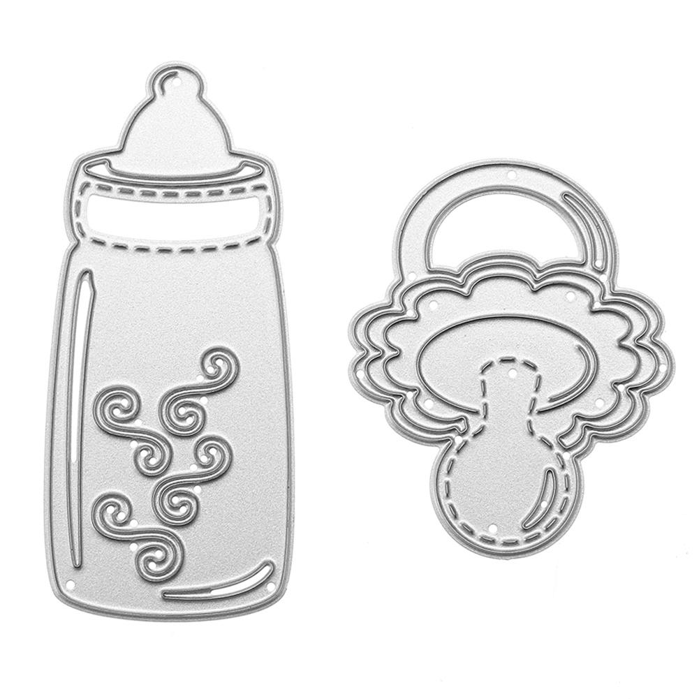 

2pcs Baby Bottle Nipple - Paper Craft Cutting Dies, 501 Original