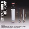 200ml/500ml Car Fluid Extractor Portable Syringe Type Plastic Kit for Automobile